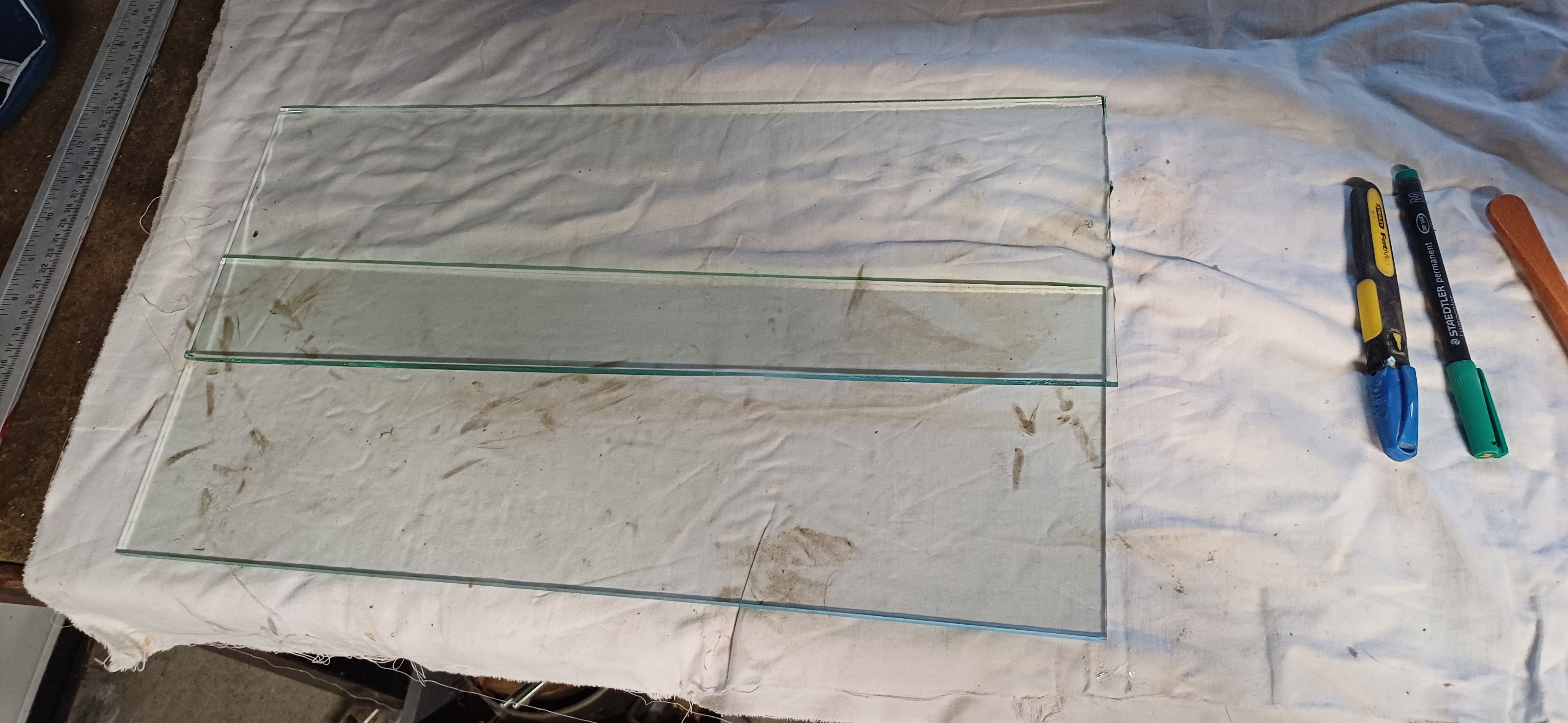 Glass cut to size