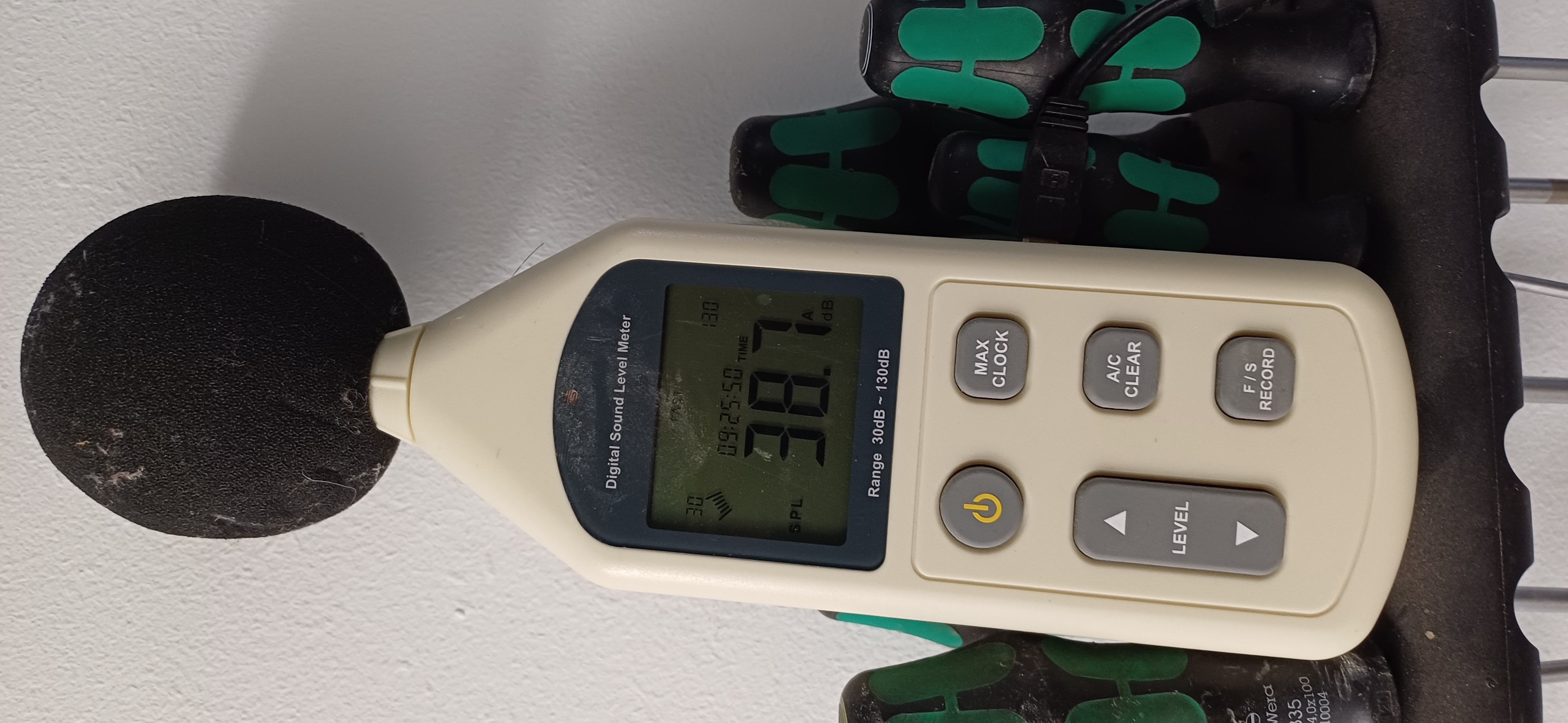 The Noctua makes 38dB(A)
